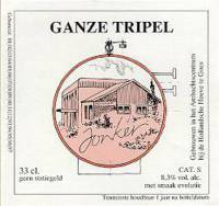 Bierbrouwerij de Gans, Jonker Tripel