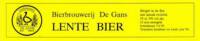 Bierbrouwerij de Gans, Lente Bier