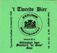 Bierbrouwerij de Gans, 't Tweede Bier