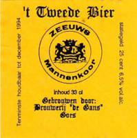 Bierbrouwerij de Gans, 't Tweede Bier