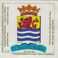 Bierbrouwerij de Gans, 't Zuunig Blauw
