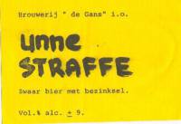 Bierbrouwerij de Gans, Unne Straffe