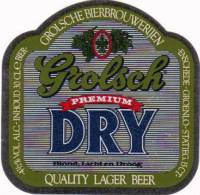 Grolsch, Premium Dry Blond,Licht en Droog