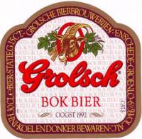 Grolsch, Bokbier