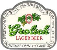 Grolsch, Grolsch Lager Beer