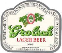Grolsch, Grolsch Lager Beer