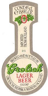 Grolsch, Grolsch Lager Beer