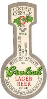 Grolsch, Grolsch Lager Beer