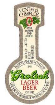 Grolsch, Grolsch Lager Beer