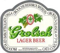 Grolsch, Grolsch Lager Beer