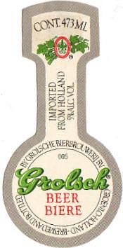 Grolsch, Grolsch Beer Biere