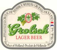 Grolsch, Grolsch Lager Beer