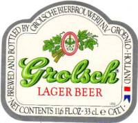 Grolsch, Grolsch Lager Beer