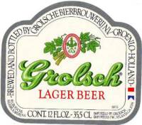 Grolsch, Grolsch Lager Beer