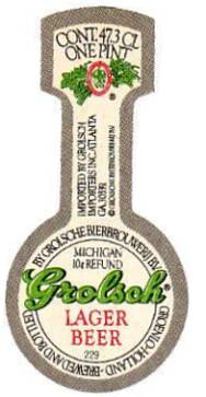 Grolsch, Grolsch Lager Beer