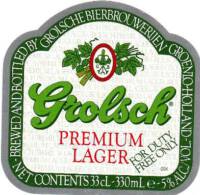 Grolsch, Grolsch Premium Lager