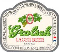 Grolsch, Grolsch Lager Beer Strong Beer