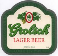 Grolsch, Grolsch Lager Beer Strong Beer