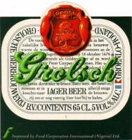 Grolsch, Grolsch Lager Beer