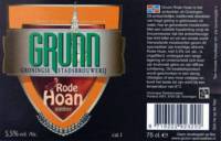 Groningse Bierbrouwerij, Grunn Rode Hoan Amber