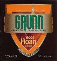 Groningse Bierbrouwerij, Grunn Rode Hoan Amber