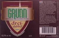 Groningse Bierbrouwerij, Grunn Dreidubbel Tripel