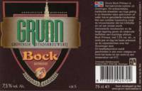 Groningse Bierbrouwerij, Grunn Bock Primeur