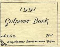 Gulpener Bierbrouwerij, 1991 Gulpener Bock