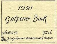 Gulpener Bierbrouwerij, 1991 Gulpener Bock