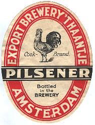 Brouwerij 't Haantje, Cock Brand Pilsener