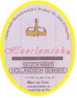 Haerlemsche Bierbrouwerij BV, Haerlemsch &reg; Seizoenbier Hollandsch Gember
