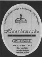 Haerlemsche Bierbrouwerij BV, Haerlemsch &reg; Malle Babbe