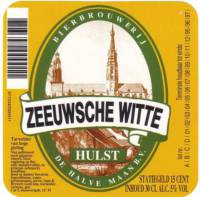 Bierbrouwerij Vermeersen , Zeeuwsche Witte