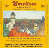 Bierbrouwerij Vermeersen , Emelisse Amber Abdij