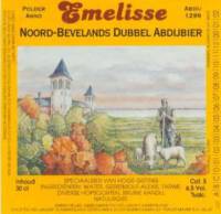 Bierbrouwerij Vermeersen , Emelisse Noord-Bevelands Dubbel Abdij
