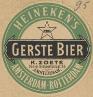 Heineken, Heineken's Gerstebier