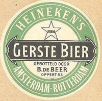 Heineken, Heineken's Gerstebier