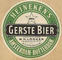 Heineken, Heineken's Gerstebier