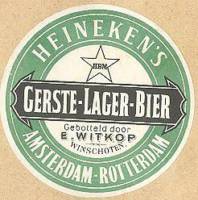 Heineken, Heineken's Gerste-Lager-Bier