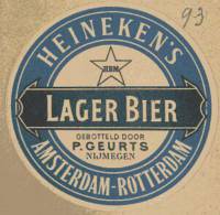 Heineken, Heineken's Lager Bier