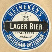 Heineken, Heineken's Lager Bier