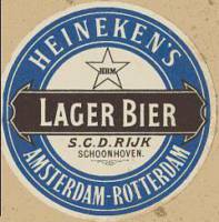 Heineken, Heineken's Lager Bier