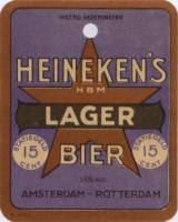 Heineken, Heineken's Lager Bier