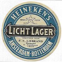 Heineken, Heineken's Licht Lager