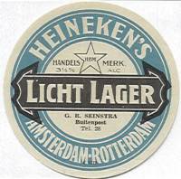 Heineken, Heineken's Licht Lager