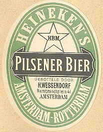 Heineken, Heineken's Pilsener Bier