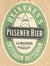 Heineken, Heineken's Pilsener Bier