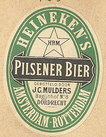 Heineken, Heineken's Pilsener Bier