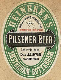 Heineken, Heineken's Pilsener Bier