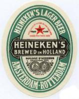 Heineken, Heineken's Lager Beer